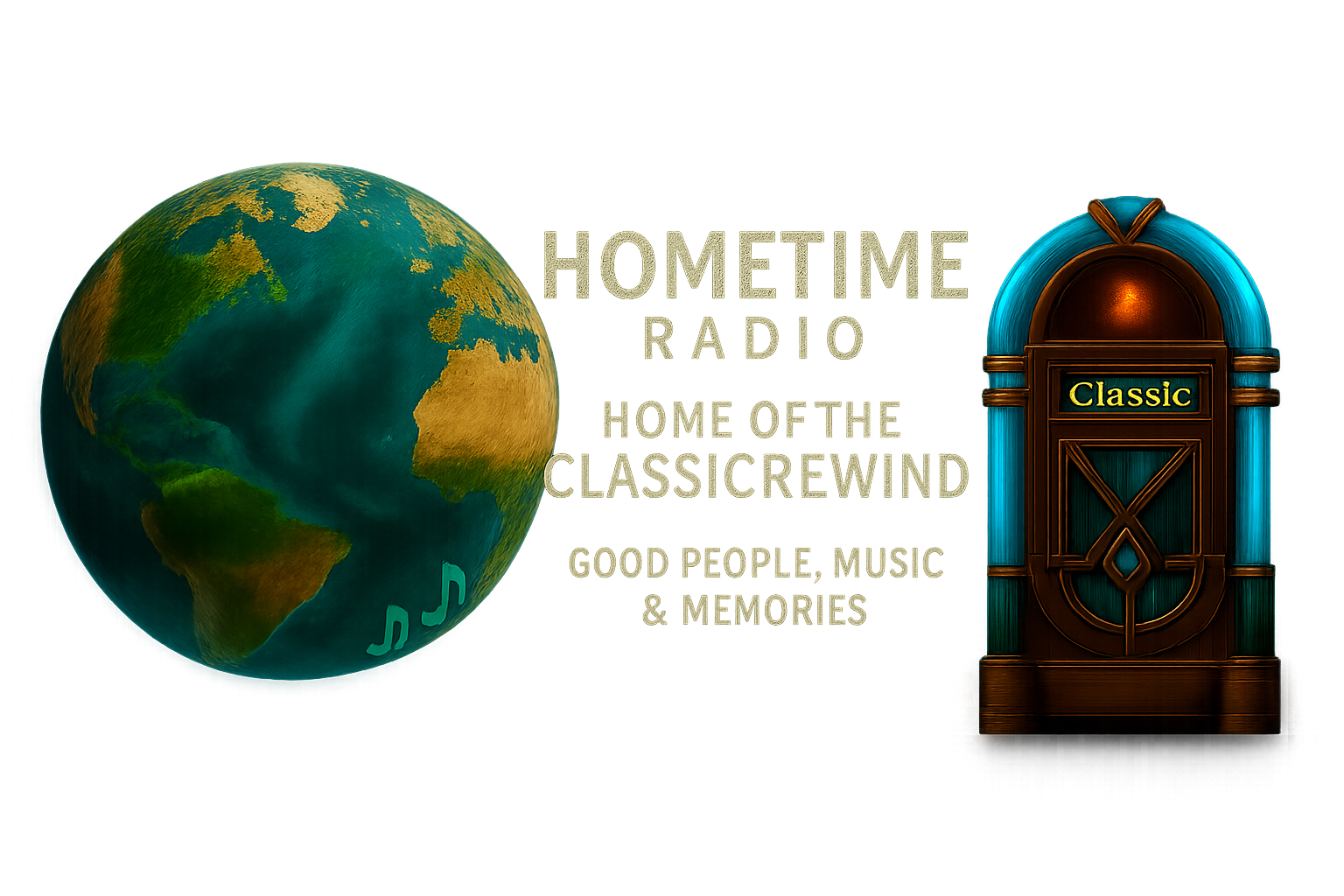 Home time radio logo