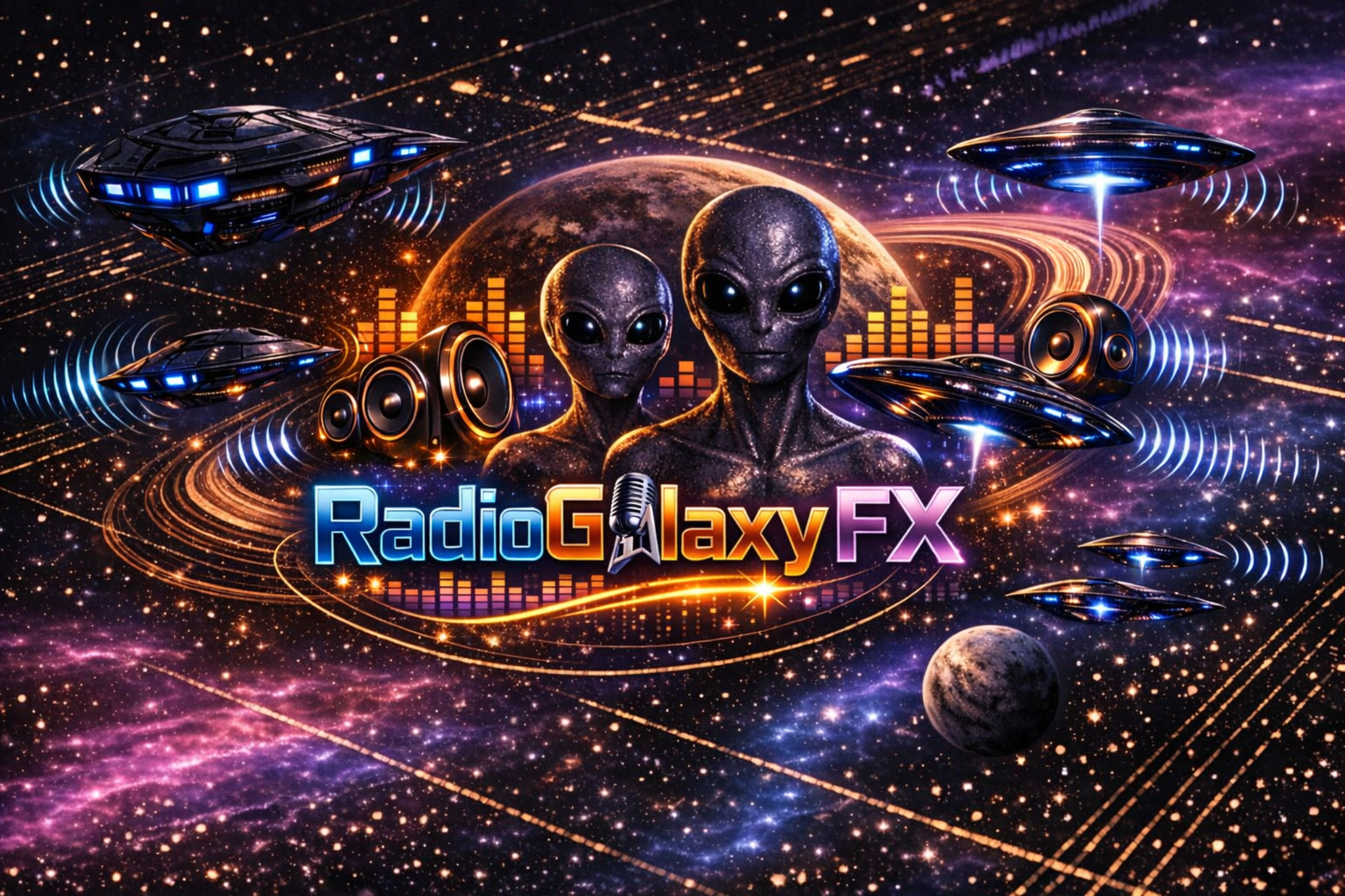 Radio Galaxy FX logo